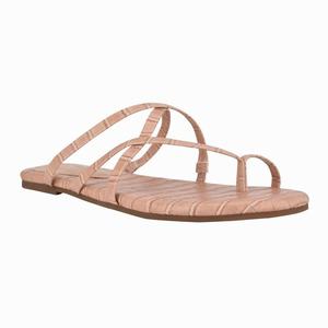 Nine West Brice Flat Slippers Bruin Nederland | UWI-547360